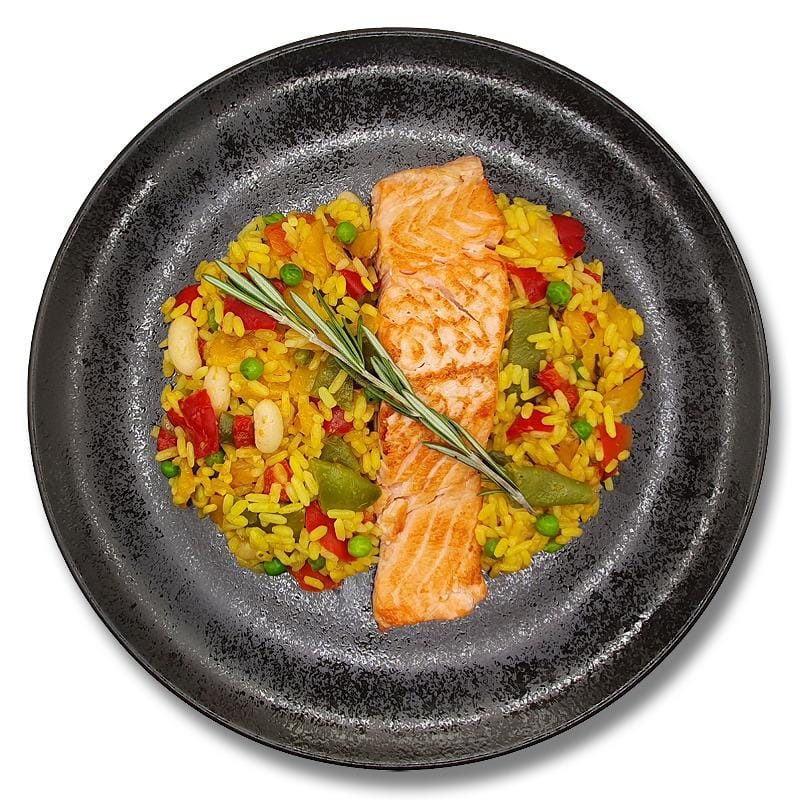 Paella Salmon