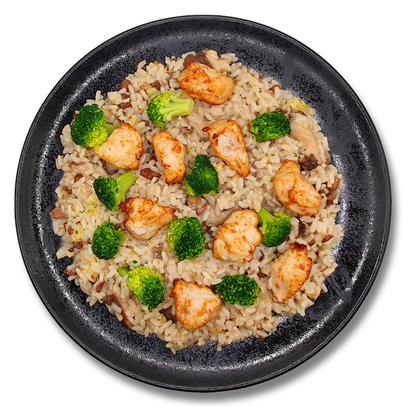 Big Chicken Risotto Funghi