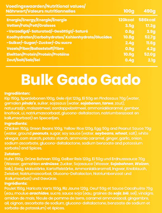 Bulk Gado Gado - Afbeelding 2