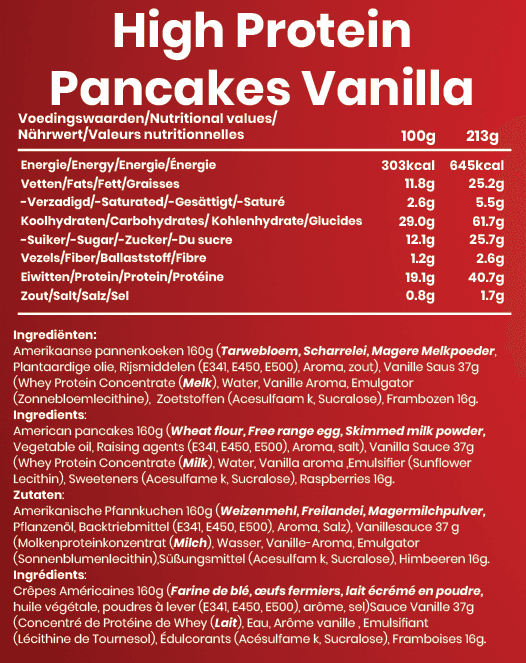 Proteinreiche Pfannkuchen Vanille – Bild 2