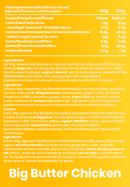 Big Butter Chicken - Afbeelding 2