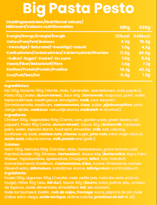 Big Pasta Pesto - Afbeelding 2