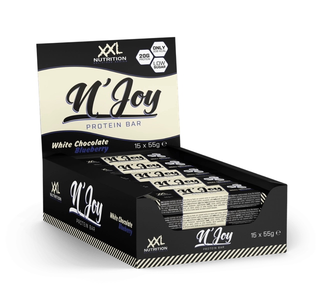 N’Joy Protein Bar – Witte Chocolade & Blueberry